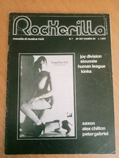 Rockerilla 1980 throbbing usato  Goro
