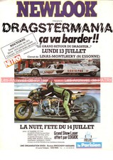 Publicité dragstermania linas d'occasion  Cherbourg-Octeville-