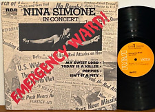 NINA SIMONE Emergency Ward 1972 RCA Female Jazz Soul Vocal LP EX Play Tested comprar usado  Enviando para Brazil