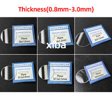 Diâmetro de substituição 20mm-40mm redondo plano relógio de safira relógio de vidro cristal comprar usado  Enviando para Brazil