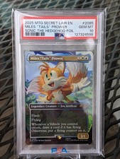 2025 MTG SECRET LAIR EN MILES TAILS PROWER SONIC FOIL PSA 10 GEM ESTADO PERFEITO comprar usado 2025 MTG SECRET LAIR EN MILES TAILS PROWER SONIC FOIL PSA 10 GEM ESTADO PERFEITO comprar usado  Enviando para Brazil