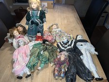 Harlekin puppen porzellanpuppe gebraucht kaufen Harlekin puppen porzellanpuppe gebraucht kaufen  Mönkeberg