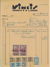 Fattura int. vinci. usato  Mantova