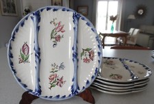 Assiettes asperges sarreguemin d'occasion  Saint-Loubès