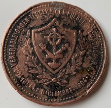Antique rare masonic usato  Bagnolo San Vito