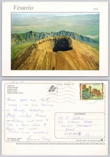 Cartão postal 1997 cratera vulcão Vesúvio Itália x02958 selo comprar usado Cartão postal 1997 cratera vulcão Vesúvio Itália x02958 selo comprar usado  Enviando para Brazil