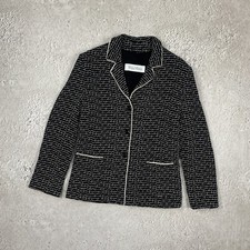Usado, Jaqueta Blazer Max Mara Maravilhosa Rara Seda Preta Feminina Tamanho P Luxo comprar usado  Enviando para Brazil