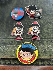 Beano badges dennis for sale  LOWESTOFT