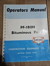 Blaw knox 180h for sale  Sacramento