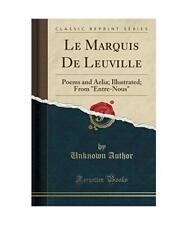 Marquis leuville poems gebraucht kaufen  Trebbin