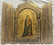 Vtg wooden madonna for sale  Ada