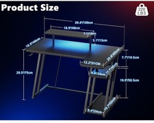 Homidec shaped desk for sale  DONCASTER