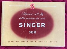 Singer 306 libretto usato  Gatteo