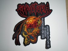 REMENDO BORDADO SEPULTURA SOB OS RESTOS MORTAIS comprar usado  Enviando para Brazil