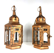 Set lanterns metal for sale  Gouldsboro