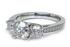 2.25 carat three for sale  Media