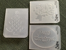 Sizzix embossing folders. for sale  HAYWARDS HEATH