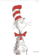 Dr. seuss drawing for sale  Ocean Shores