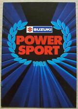 Suzuki power sport for sale  LEICESTER