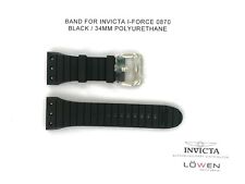 Autêntico Relógio Invicta I-force 0870 Poliuretano Preto 34MM Pulseira De Relógio comprar usado  Enviando para Brazil
