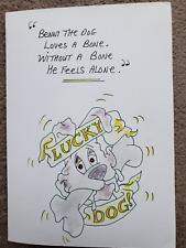 Usado, Arte ORIGINAL 'Lucky Dog' e 'Pete the Pig' de Charles Bronson (2002) (NÃO IMPRESSO) comprar usado  Enviando para Brazil