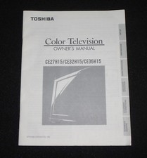 Toshiba owner manual for sale  Pensacola
