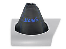 FÜR FORD MONDEO MK3 SCHALTMANSCHETTE SCHALTSACK LEDER STICKEREI mondeo n.BLAU, używany na sprzedaż  PL