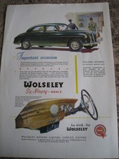 Important occasion wolseley for sale  BRISTOL