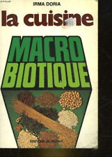 Cuisine macrobiotique broché d'occasion  France