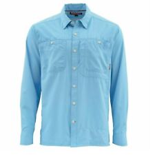 Camisa masculina SIMMS Ebb Tide LS azul geleira pesca ventilada tamanho M comprar usado  Enviando para Brazil