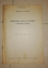 Usado, SUPINO STRATEGIA DELL'AVVENIRE E SPAZIO AEREO 1956 comprar usado  Enviando para Brazil