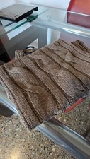 Sciarpa uniqlo trecce usato  Roma