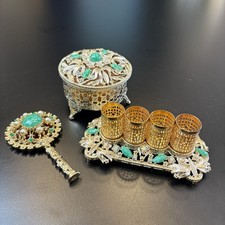Vtg jeweled vanity for sale  New Haven