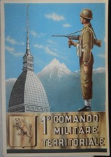 Cartolina comando militare usato  Torino