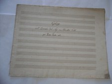 Antico vecchio manoscritto usato  Varese