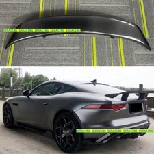 Compatível com Jaguar F-Type 2014+ Coupe fibra de carbono real tronco traseiro lábio asa spoiler comprar usado  Enviando para Brazil