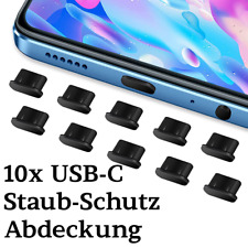 10x USB-C Nasadki przeciwpyłowe Wtyczka przeciwpyłowa Silikon - Kolor:⬛/⬜/Przezroczysty - NOWE na sprzedaż  Wysyłka do Poland