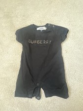 Burberry baby romper for sale  LEEDS