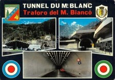 Cartolina tunnel monte usato  Milano