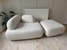 White boucle modular for sale  DEVIZES