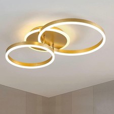 Led gold deckenleuchte gebraucht kaufen  Eckelsheim, Gau-Bickelheim, Wonsheim