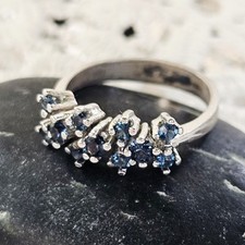 Bague vintage argent d'occasion  Le Luc