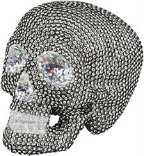 Totenkopf glitzersteinen schwa gebraucht kaufen  Neuss