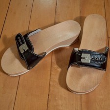 Scholl holzpantoletten buchenh gebraucht kaufen  Düsseldorf