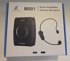 Amplificador de voz WinBridge Bluetooth M801, amplificador de voz sem fio NOVA CAIXA ABERTA comprar usado  Enviando para Brazil