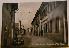 ZELO BUON PERSICO - MUNICIPIO E VIA ROMA- CON AUTO D'EPOCA comprar usado  Enviando para Brazil