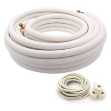 Extensão de tubo de cobre para ar condicionado 25 pés, 1/4" 1/2" 3/8" espessura PE comprar usado  Enviando para Brazil