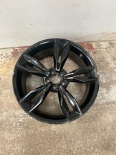 Audi black alloy for sale  MANCHESTER