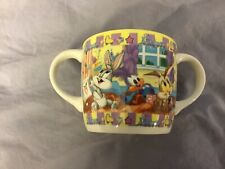 Caneca vintage Wedgwood Warner Bros Baby Looney Tunes copo 2 alças Inglaterra insetos coelho, usado comprar usado  Enviando para Brazil