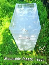 Plastic stackable trays for sale  ORPINGTON